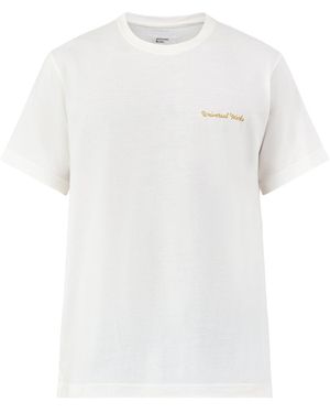 Universal Works Wish You Were Here Graphic T-Shirt - White