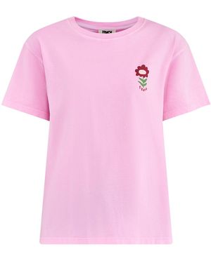 FRNCH Nymphaea Graphic T-Shirt - Pink