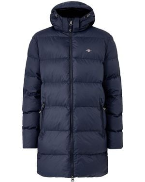 GANT Active Cloud Mid Length Jacket - Blue