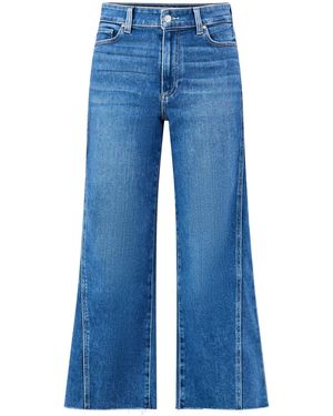 PAIGE Anessa Wide Leg Jeans - Blue