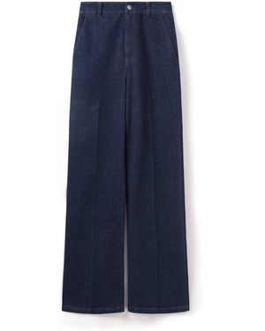 Forever New Harper Trousers Jeans - Blue