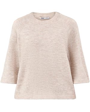 ONLY Simoni Knit Pullover - White