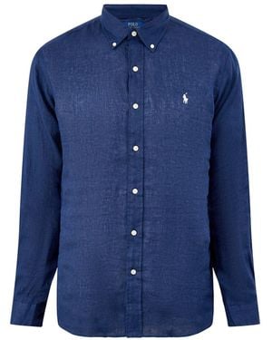 Polo Ralph Lauren Custom Fit Shirt - Blue