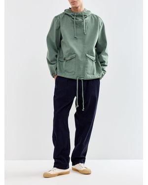 Service Works Organic Pigment Hbt Smock 2.0 - Green