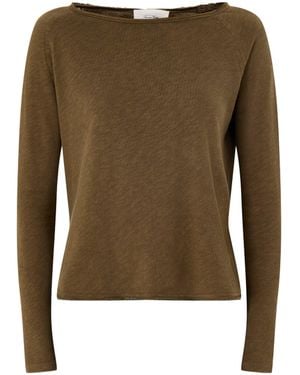 American Vintage Sonoma Long Sleeve T-Shirt - Green