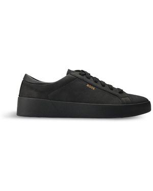 BOSS Belwar Tenn Trainers - Black