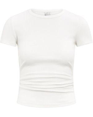 Forever New Kelly Tuck Detail T-Shirt - White
