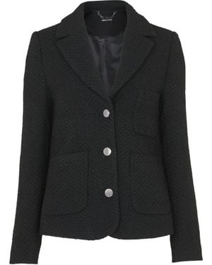 Whistles Women's Classic Textured Jacket - Black