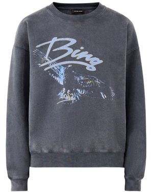 Anine Bing Spencer Eagle Sweatshirt - Blue
