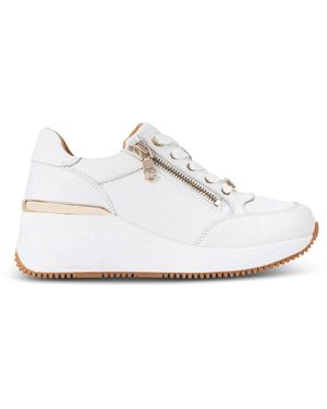 Carvela Kurt Geiger Skyline Wedge Trainer - White