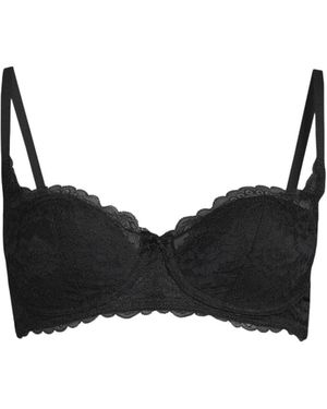 Skarlett Blue Minx Balconette T Shirt Bra - Black