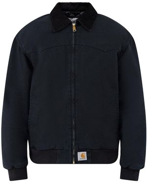 Carhartt Organic Og Santa Fe Jacket - Blue