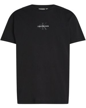 Calvin Klein Monogram T-Shirt - Black