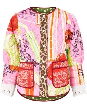 Never Fully Dressed Dallas Reversible Jacket - Pink