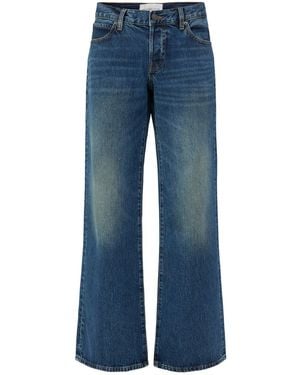 FRAME The Pixie Wide Leg Jeans - Blue