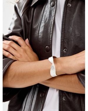 Tutti & Co Praise Bangle - White