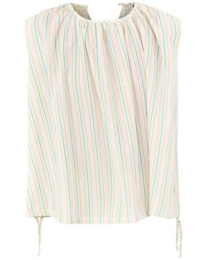 FRNCH Tina Top Multi - White