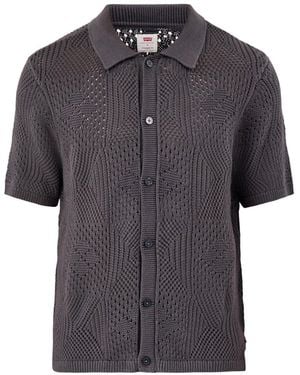 Levi's Jumper Camp Short Sleeve Shirt - Grey