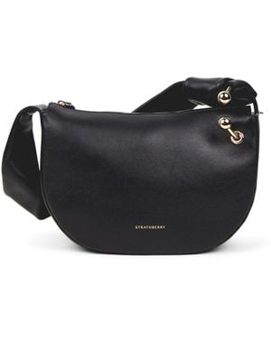 Strathberry Halo Mini Shoulder - Black