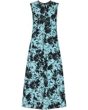 Whistles Women's Oversized Pansy Lori Dress - Blue