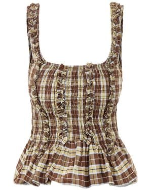 Damson Madder Raphi Cami - Brown