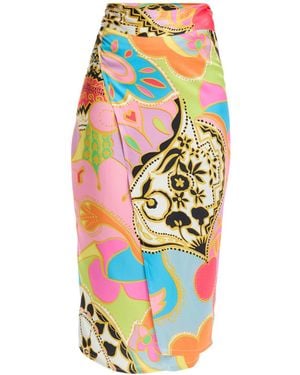Never Fully Dressed Women's Soho Jaspre Wrap Skirt - White