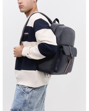 Tommy Hilfiger Th Foundation Backpack - Blue