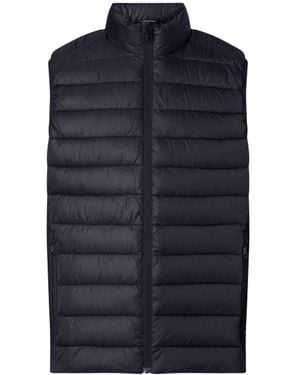 Calvin Klein Quilted Logo Puffer Gilet - Blue