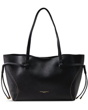 Gianni Chiarini Violette Structured Tote Bag - Black