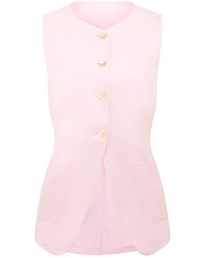 Forever New Clementine Soft Vest - Pink