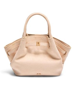 JW PEI Hana Mini Faux Suede Tote Bag - Natural
