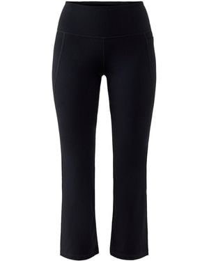 Sweaty Betty Ultimate Studio Crop Flare Leggings - Blue
