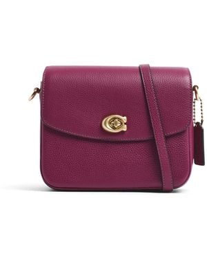 COACH Women's Cassie Crossbody 19 Deep Plum - Purple