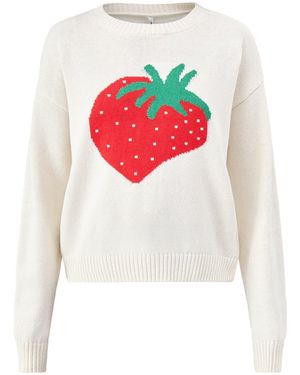 ONLY Elise Knit Jumper - White