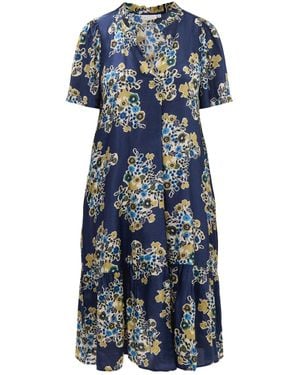 Masai Nevina 1/2 Sleeve Dress - Blue