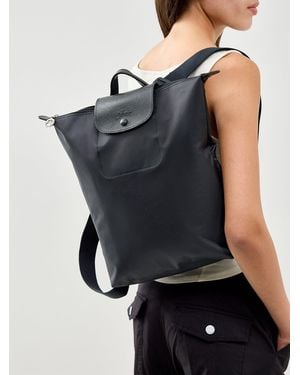 Longchamp Le Pliage One Medium Backpack - Blue
