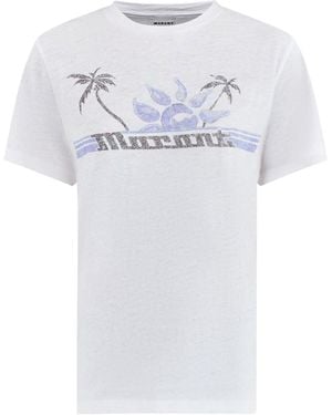 Isabel Marant Zewel-Ge T-Shirt - White
