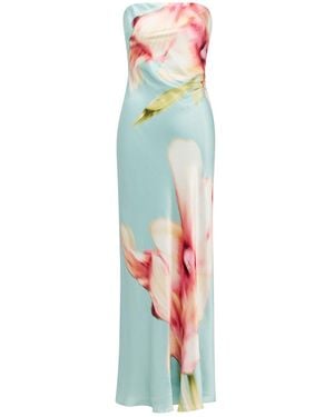 Forever New Estelle Strapless Maxi Dress - Green