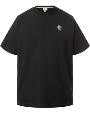 Percival Men's Motivation Oversized Auxiliary T-shirt - Black