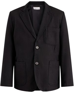 Universal Works Dockside Overshirt - Black