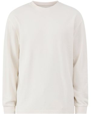Wax London Organic Hayden Long-Sleeved T-Shirt - White