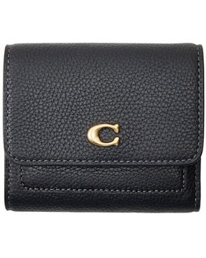 COACH Essential Small Flap Wallet Bag - Blue
