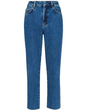 Whistles Authentic Slim Frayed Jean - Blue