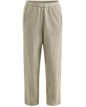Eileen Fisher Slouch Ankle Pant Khaki - Grey