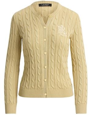 Ralph Lauren Ralhan Crew Neck Cardigan - White