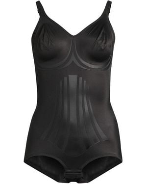 Miracle Control Lycra Fit Sense Body Suit - Black