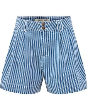 Nobody's Child Albie Twill Shorts - Blue