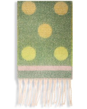 James Lakeland Circle Scarf - Green