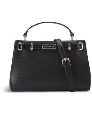 Carvela Kurt Geiger Belted Midi Cross Body Bag - Black