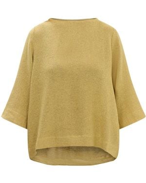 Masai Dovinia 3/4 Sleeve Top - Natural